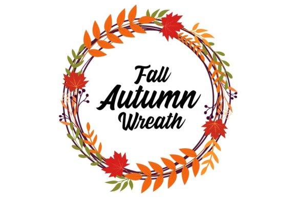 Download Fall Autumn Wreath SVG - Autumn wreath Collection
